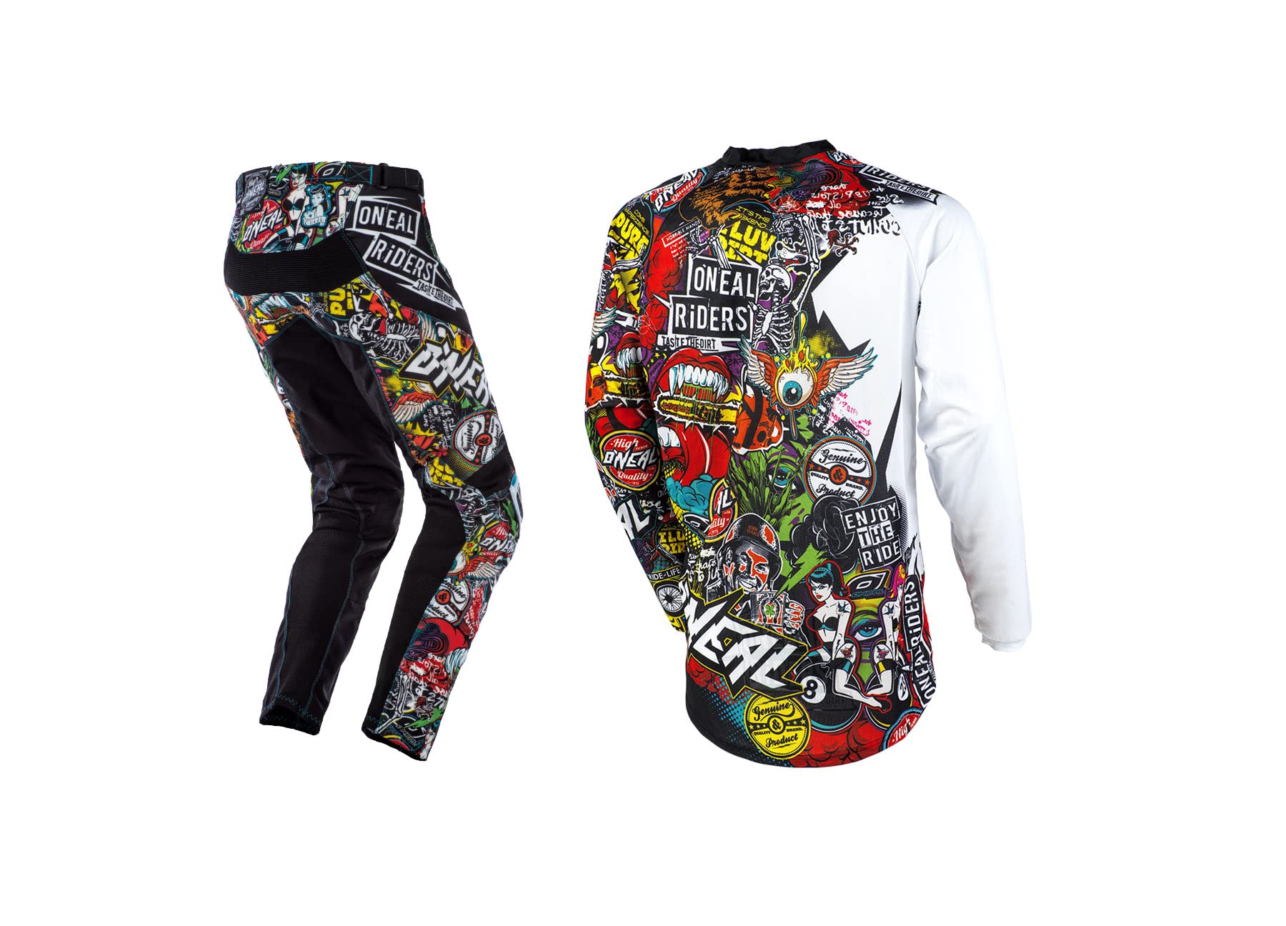 Amazon.com: O'NEAL 2023 Mayhem Crank Offroad Jersey Pant Combo